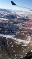 If you ever fly to Greenland in spring - this is what it might look like when landing to Kangerlussuaq, the international transit airport. The landscape changes