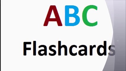 ABC Flashcards Alphabet Letters / Learning Videos