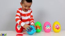 Yo Kai Watch Toys Play Doh Surprise Eggs Opening Fun With Ckn Toys huevos sorpresa