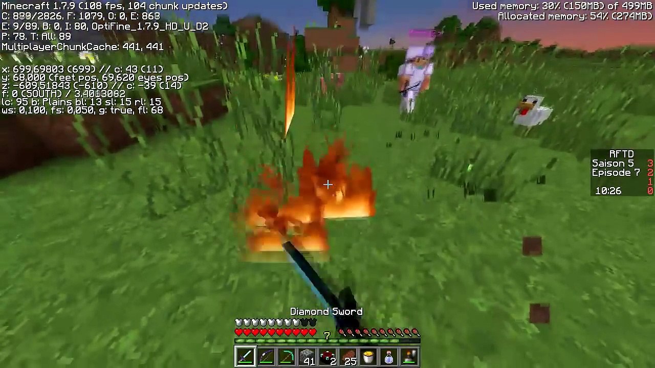 Race For The Dragon S5 Farm Enderman! Ep.07