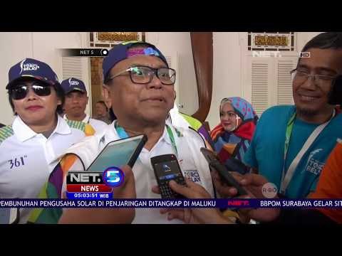 Obor Asian Games 2018 Diarak Keliling Kota Cianjur - NET 5