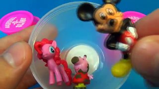 INTERESTING surprise eggs! Disney Mickey Mouse My Little PONY Phineas and Ferb Compilation