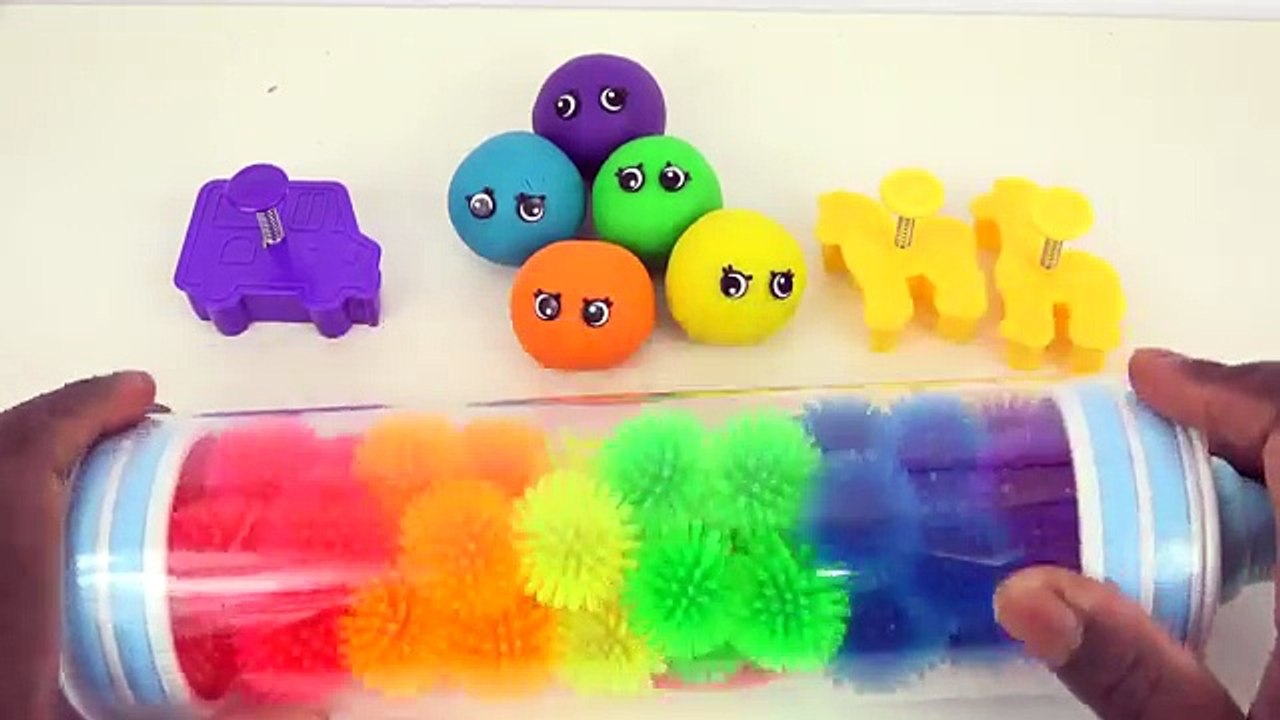 Modelling Clay Learn Colours With Shopkins Play Doh Balls Fun and Creative For Kids