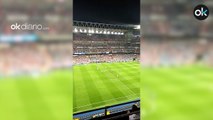 Ovación a Modric en el Santiago Bernabéu