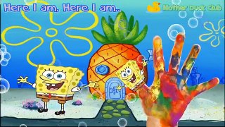 SpongeBob SquarePants Finger Family | Nursery Rhymes.