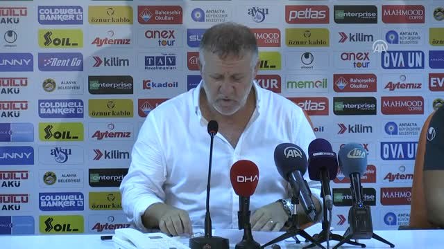 Aytemiz Alanyaspor-Mke Ankaragücü Maçının Ardından