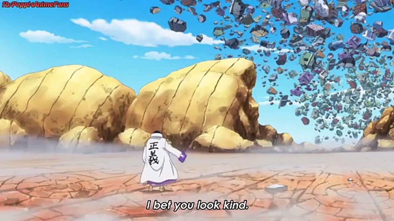 Luffy Reject 5600 Subordinates !!!, Fujitora Thanks and Help Luffy, One Piece