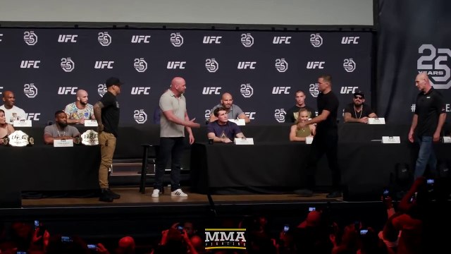 UFC 230: Dustin Poirier vs. Nate Diaz Staredown - MMA Fighting