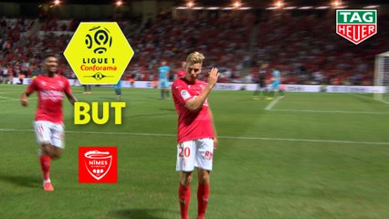 But Renaud RIPART (87ème) / Nîmes Olympique - Olympique de Marseille - (3-1) - (NIMES-OM) / 2018-19