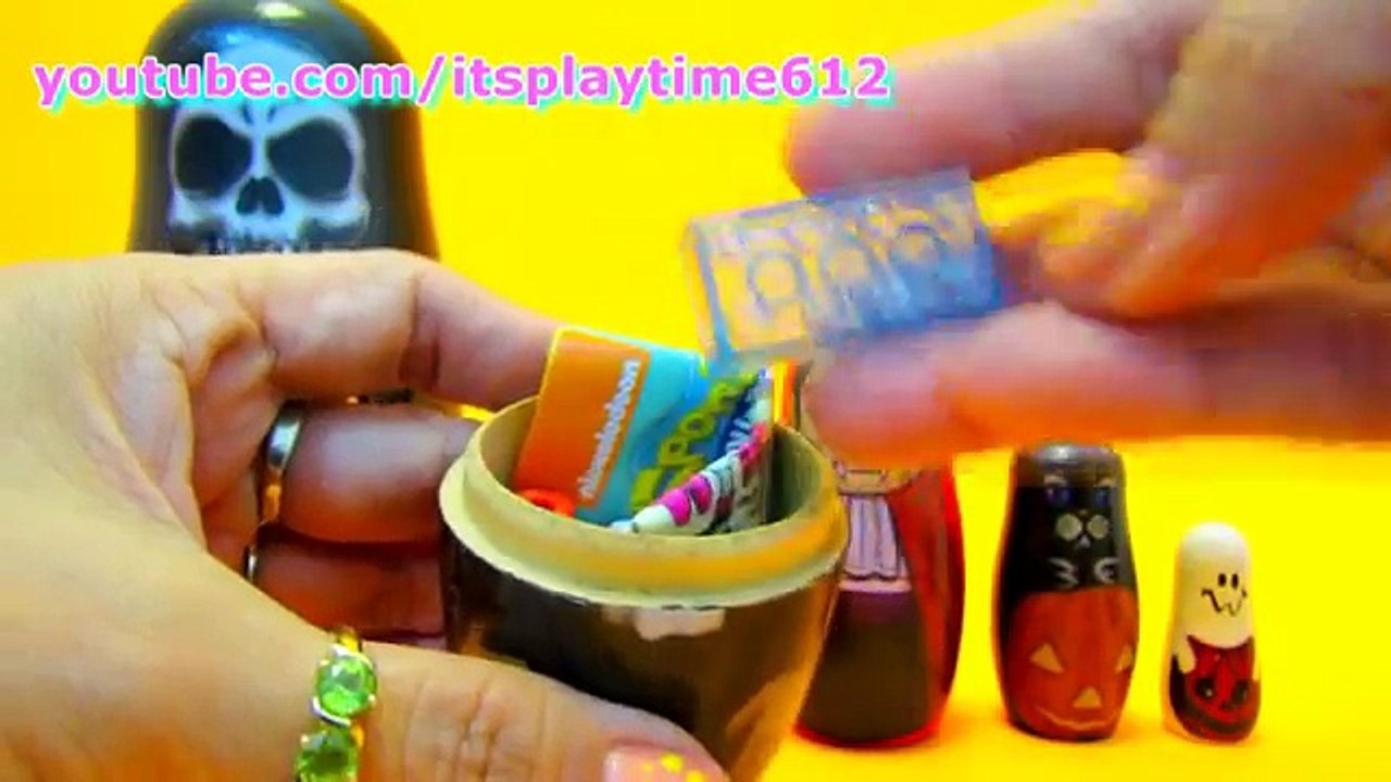Halloween Nesting Dolls 2 Toys Surprise! itsplaytime612