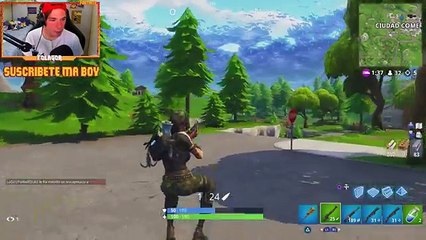 Cuando USAS la * CAMA ELASTICA * y el CARRITO FORTNITE Battle Royale