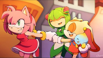 Sonic And Amy Hurry Up And Save Me