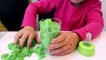 Funny Making Kinetic Sand Baby Milk Bottle - Toddlers and Babies Nursery Rhymes Colours