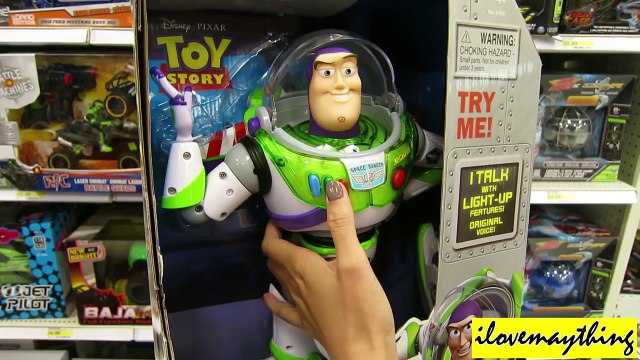 Checking out Minion Dave and Buzz Lightyear Despicable Me and Toy Story Talking Dolls