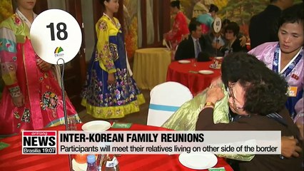 Family reunion schedule: Separated families finally meet on Monday