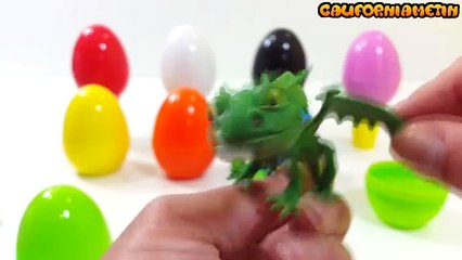 Learn English & French Colours With Bubble Gum Surprise Eggs Super Mario Disney Princess