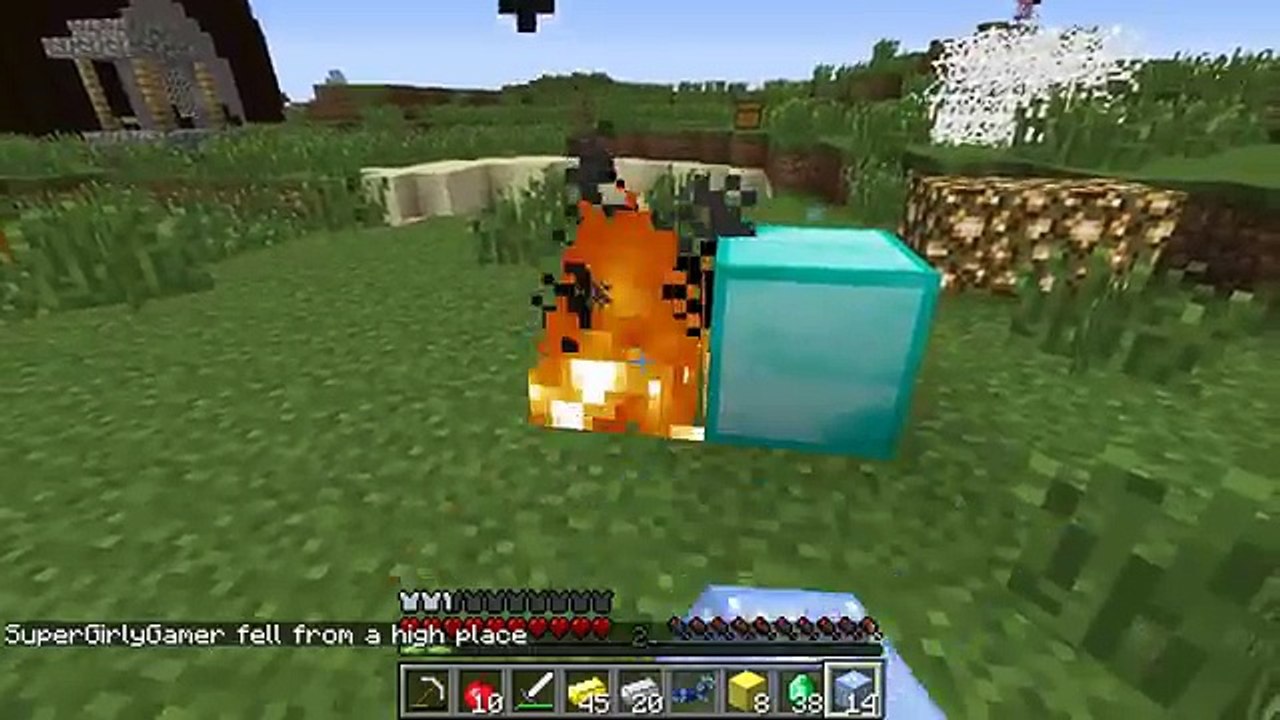 Minecraft: EVIL SANTA CHALLENGE GAMES Lucky Block Mod Modded Mini Game