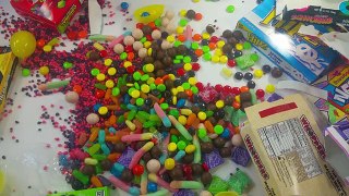 A lot of Candy & Surprise Eggs Learn Colors