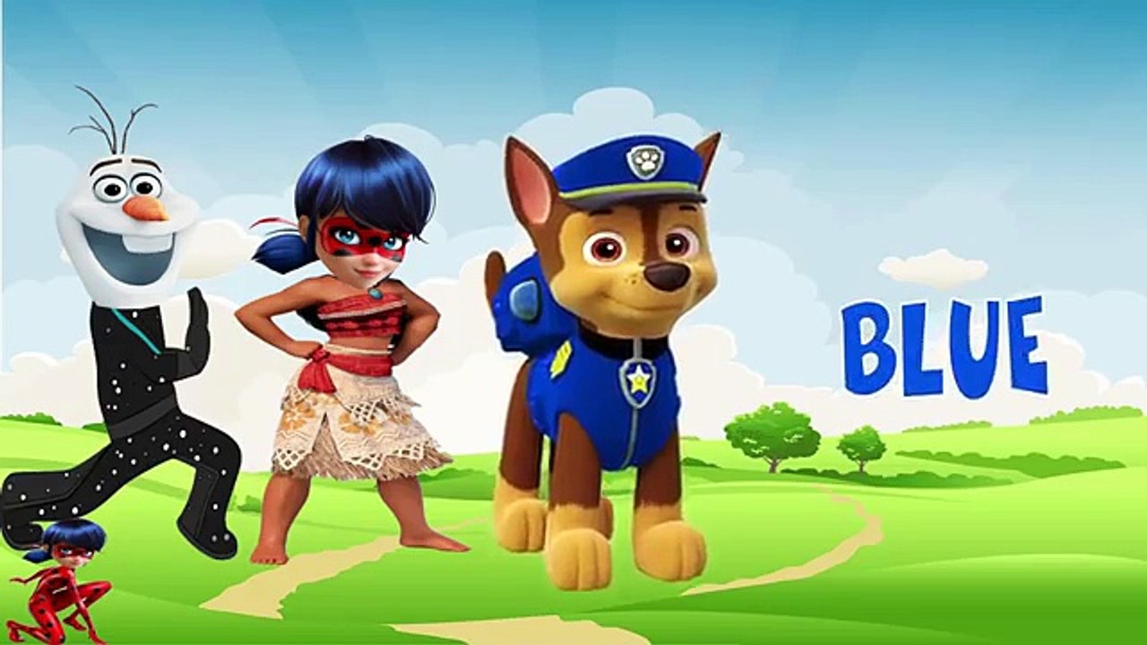 Wrong Funny Heads PJ Masks Paw Patrol Ladybug and cartoon charers