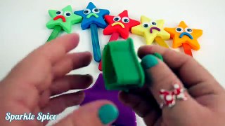 Play doh surprises with stars