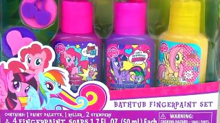 MLP My Little Pony Finger Bath Paint Set Creative Play for Kids