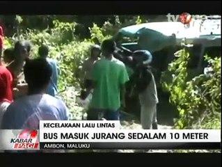 Bus Terjun ke Jurang, 4 Orang Tewas