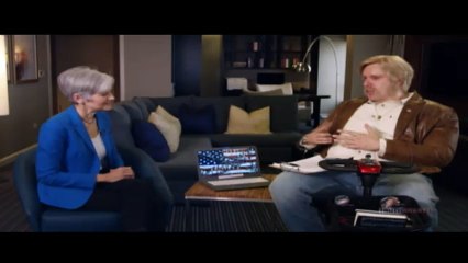 Jill Stein argues about climate change