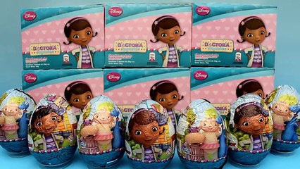 Huevo Sorpresa Doctora Juguetes. Doc McStuffins Surprise Eggs