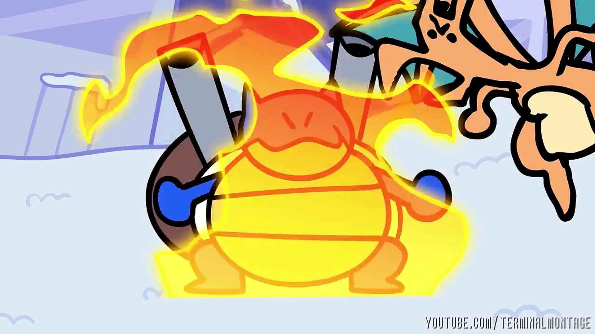 Mega Pokemon Battle Royale (Loud Sound_Flashing Lights Warning) ☄️ Col
