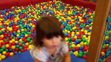 Playground fun place Play for children the center ground playground with balls playroom