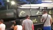 Ukrainian Missile Launcher Smashes into Kiev Office Block