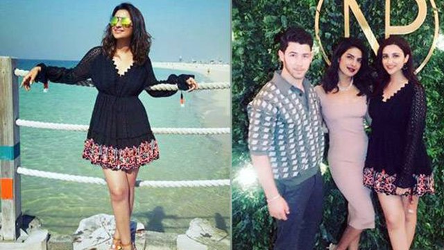 Priyanka Chopra & Nick Jonas : Parineeti Chopra wears one year old dress in Party | FilmiBeat