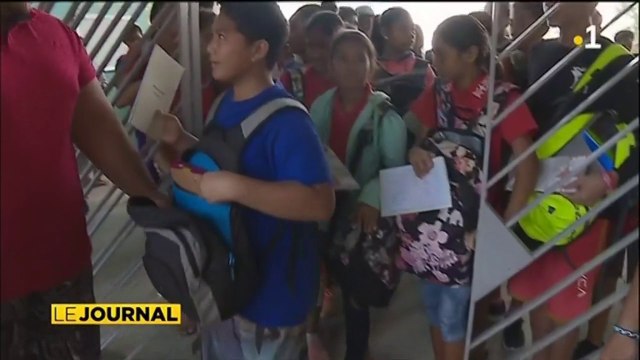Les élèves de Bora Bora ont leur lycée-collège
