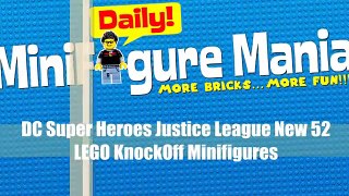 LEGO Justice League New 52 DC Super Heroes KnockOff Minifigures w/ Batman Superman & Wonde