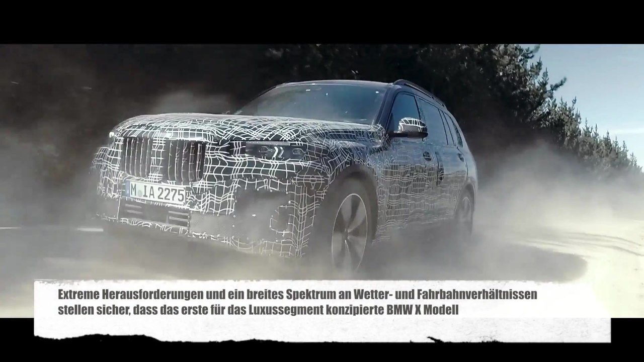 Der neue BMW X7 im Härtetest unter Extrembedingungen