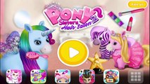 Pony Sisters Hair Salon 2 TutoTOONS Educational Education Videos games for Kids Girls Baby
