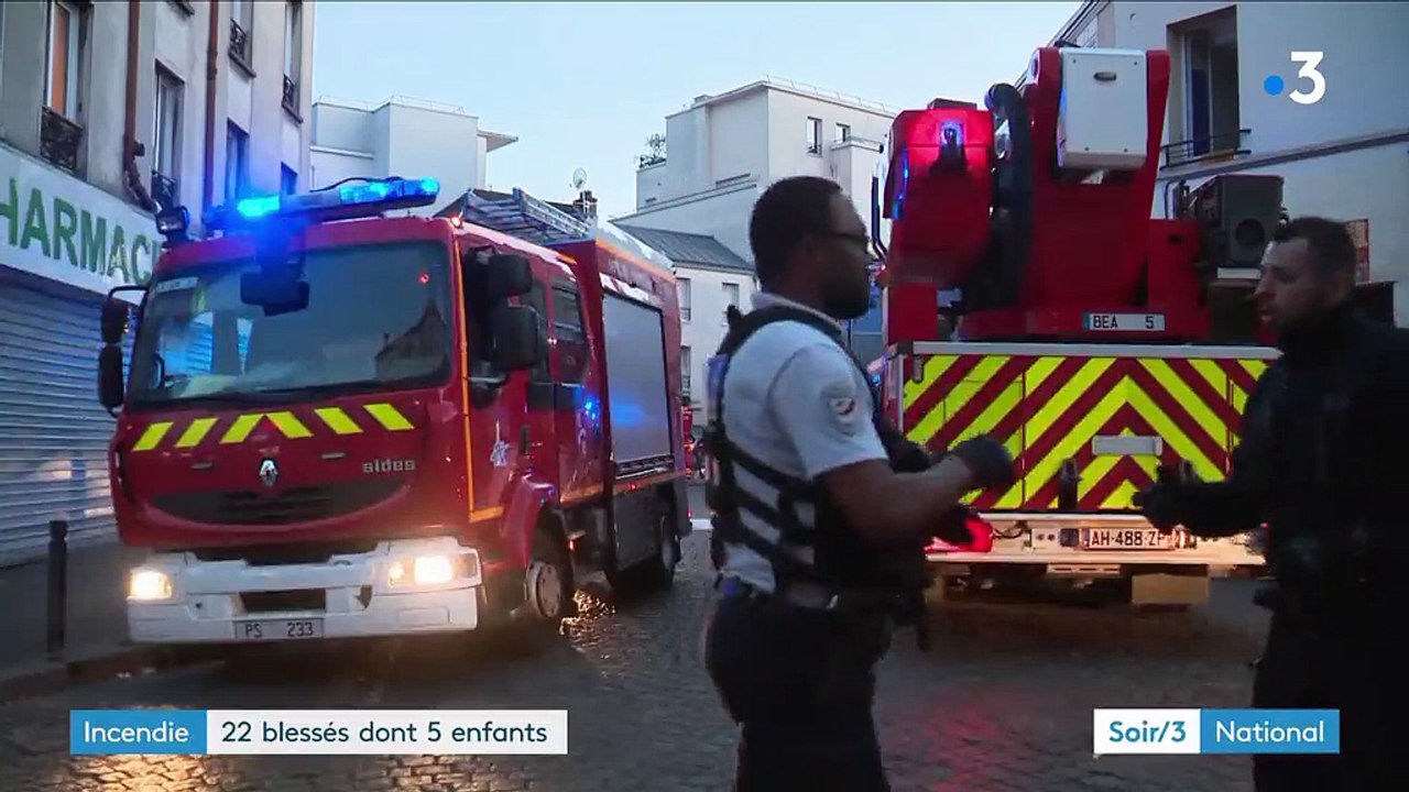 Seine-Saint-Denis : 22 blessés dans un incendie à Aubervilliers