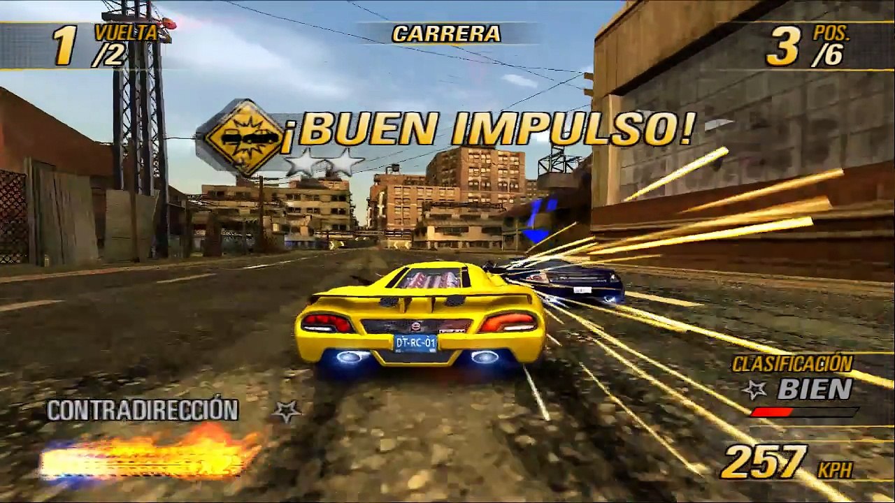 Burnout Revenge Gameplay Carrera en Español - Parte 1