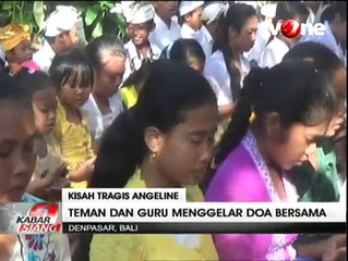 Teman dan Guru Angeline Gelar Doa Bersama