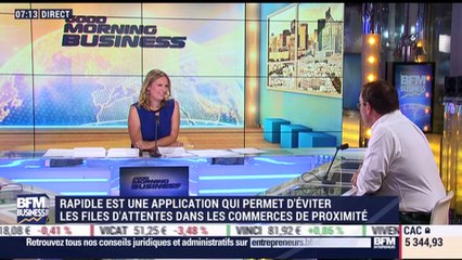 Rapidle, une application pour éviter les files d'attentes dans les commerces de proximité