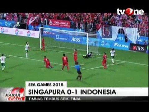 Dramatis, Timnas U-23 Melangkah ke Semifinal SEA Games