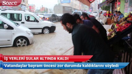 Esnafın sele karşı çözümü