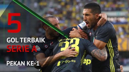 5 Gol Terbaik Serie A Pekan Ke-1