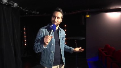 Sur scène comme en vacances, le jeune Seb Mellia ne manque jamais d'humour