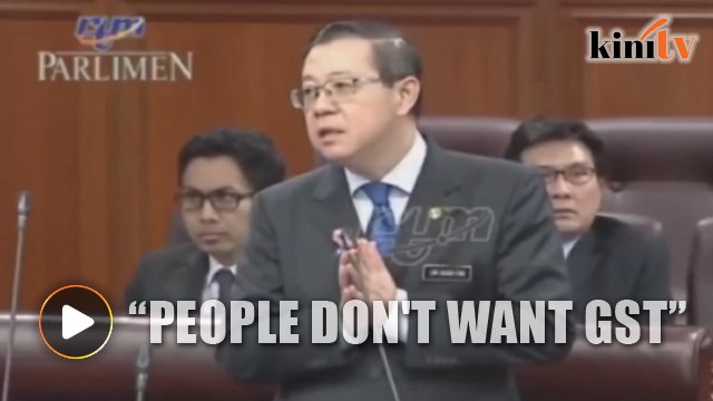 Guan Eng: Malaysians have rejected GST