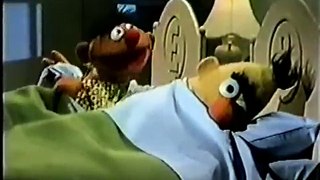 Sesame Street Ernie thinks of shapes in the middle of the night