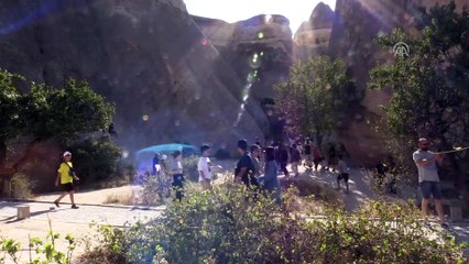 Kapadokya’da turist yoğunluğu - NEVŞEHİR