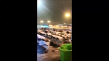 فيديو: عاصمة ترابية تضرب مكة المكرمة