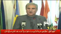 New Foreign Minister Shah Mehmood Qureshi News Conference – 20th August 2018