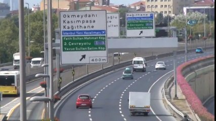 İstanbul Trafiğinde Bayram Tatili Rahatlığı